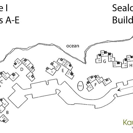 Sealodge F1 Princeville Eksteriør billede